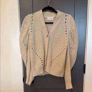 DRIFTWOOD Cream Knit Cardigan